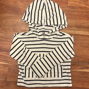 Tea Collection hooded shirt